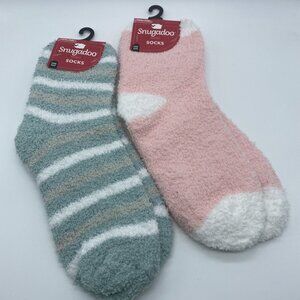 2 Pack - Snugadoo Socks Women's One Size Soft Warm Comfortable